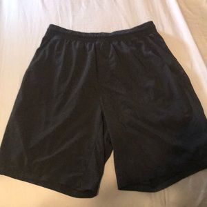 Black lulu lemon shorts